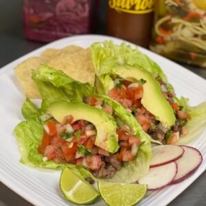 Tacos Keto (Lechuga)