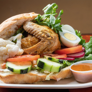 Pan con Gallina