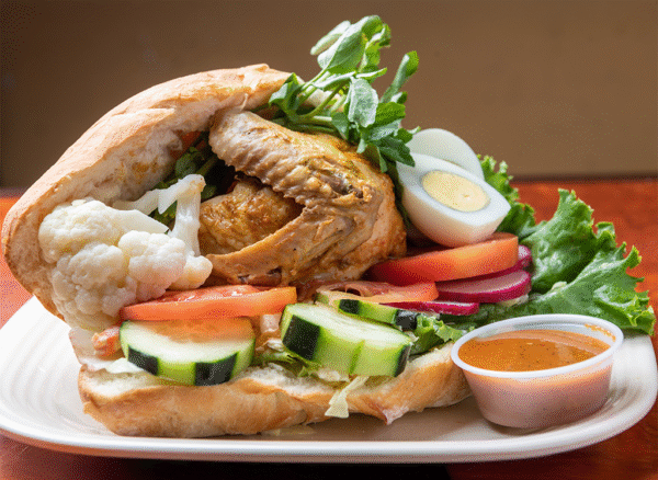 Pan con Gallina